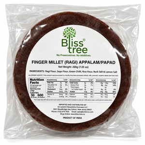 Blisstree Ragi (Finger Millet) Papad - 200g